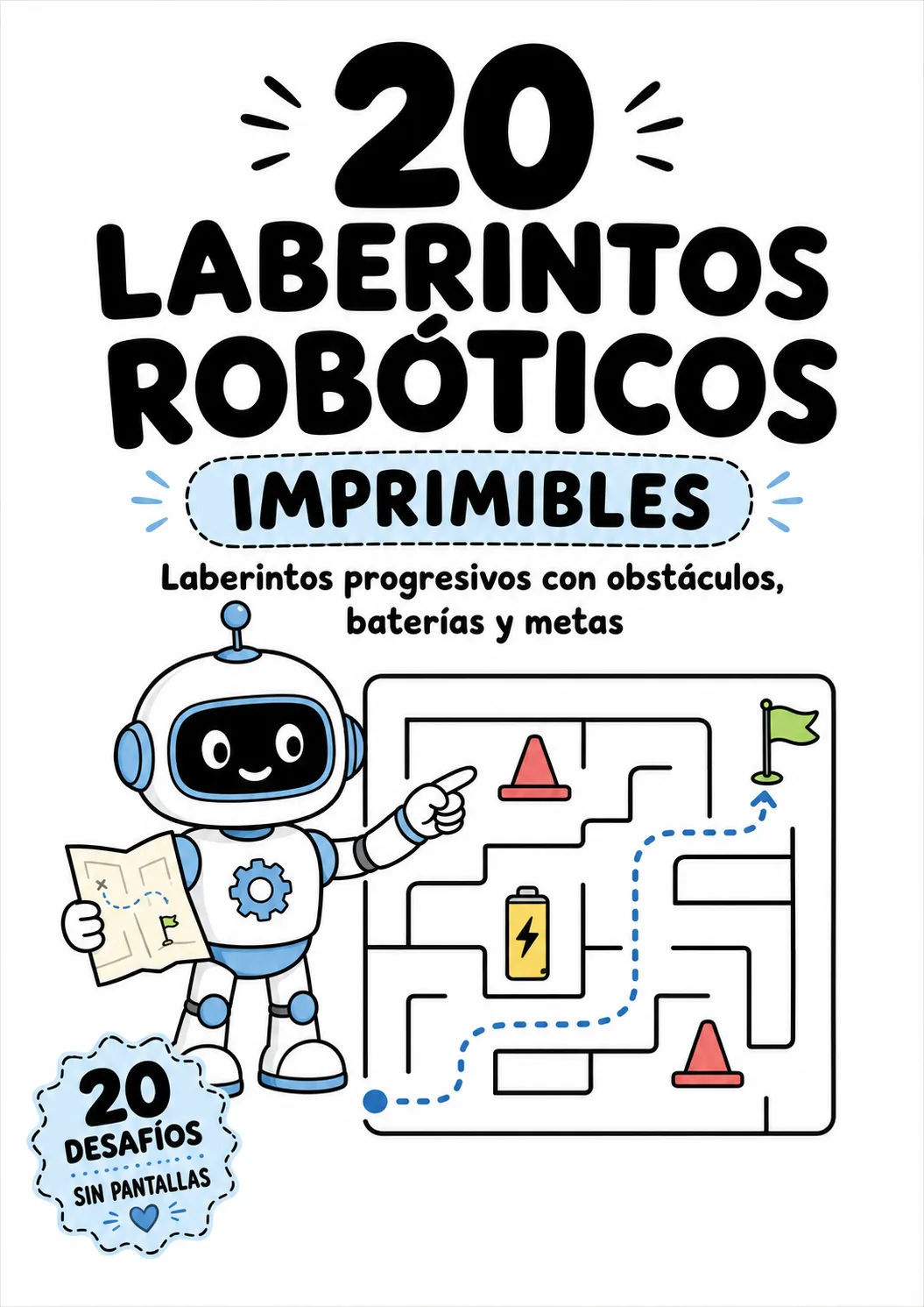 20 Laberintos Robóticos