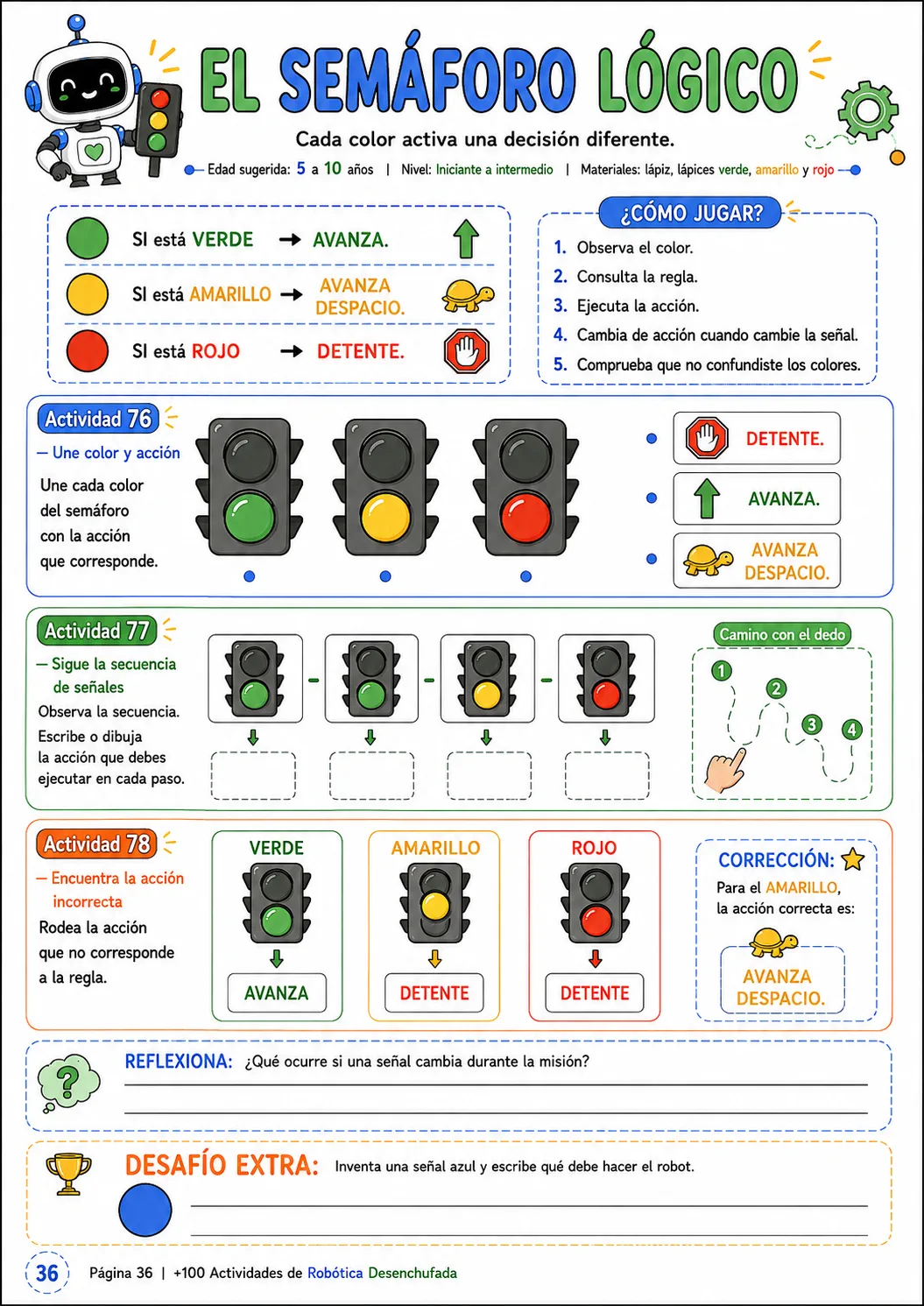 Actividad: semáforo lógico para imprimir